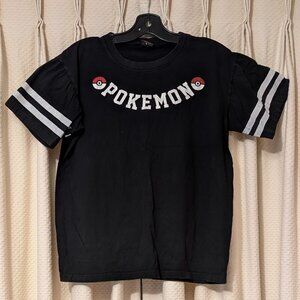 Black Pokemon T-shirt, Women's Large